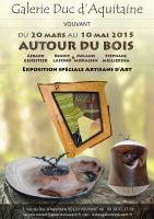 Exposition Autour du Bois , L'atelier de mélanie
